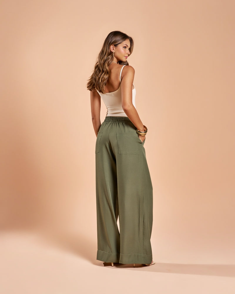 Polly Green Pants