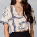 Sand and Sea Blouse