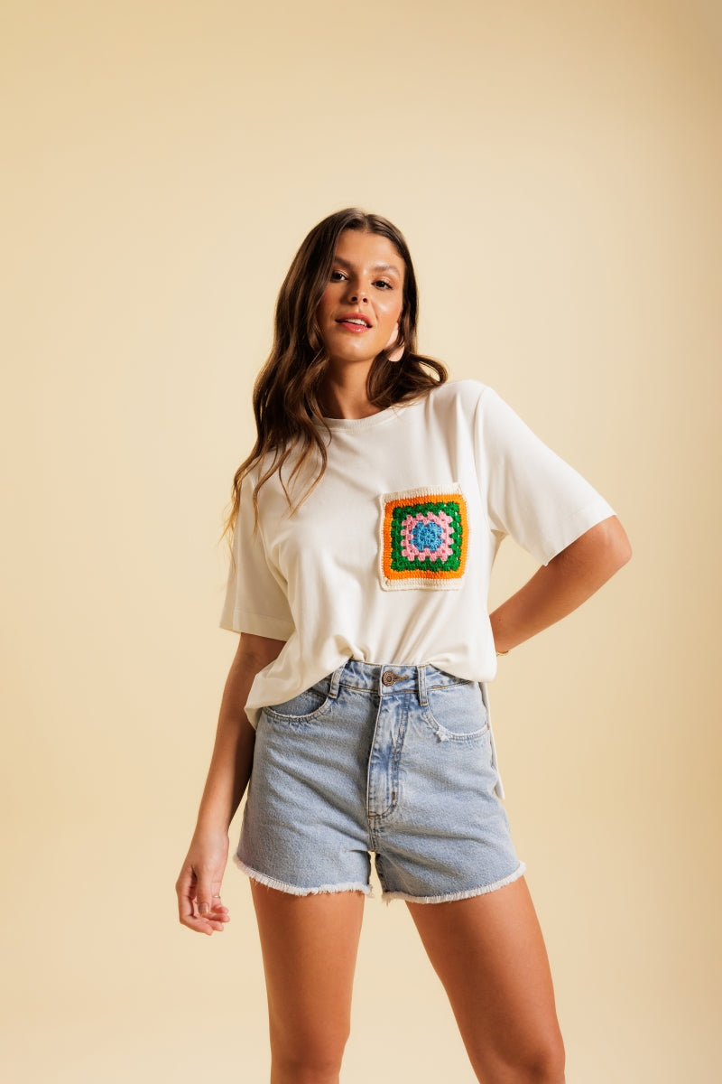 Sea Blue Basic Shorts