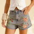Fresh Breeze Denim Shorts