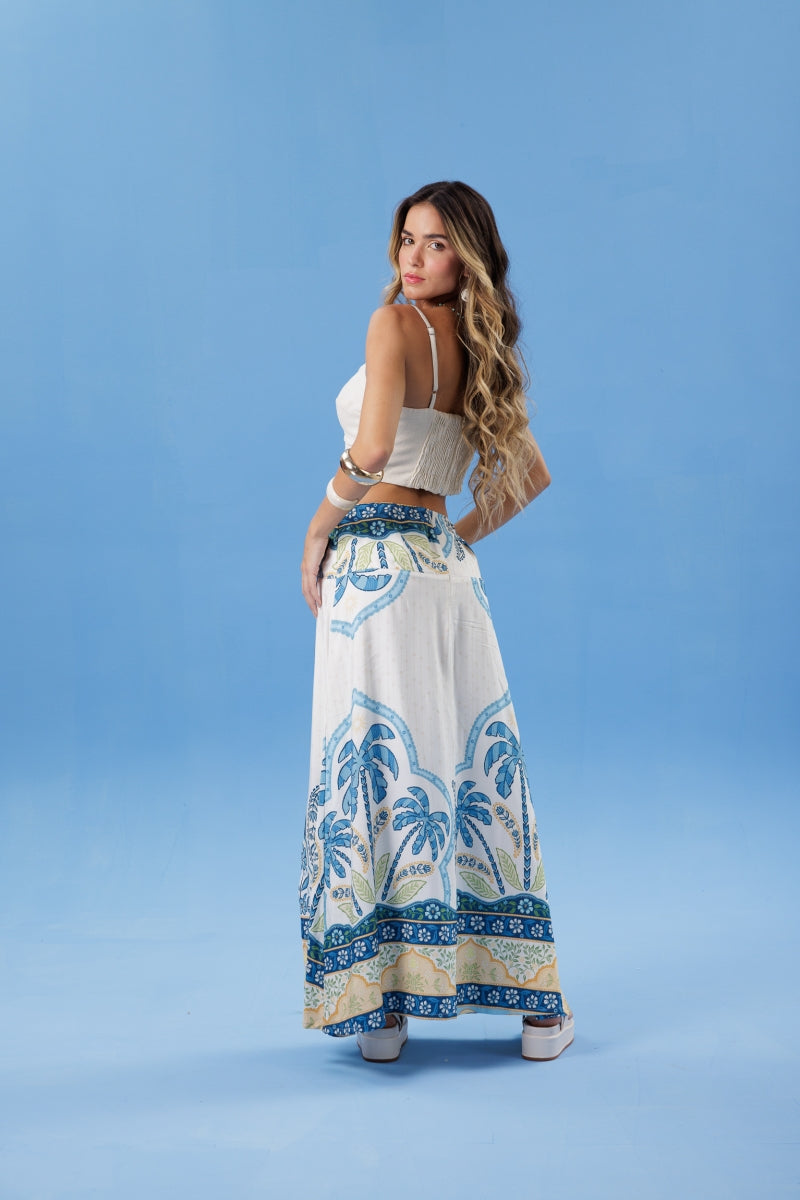 Cropped Topstitching Dune