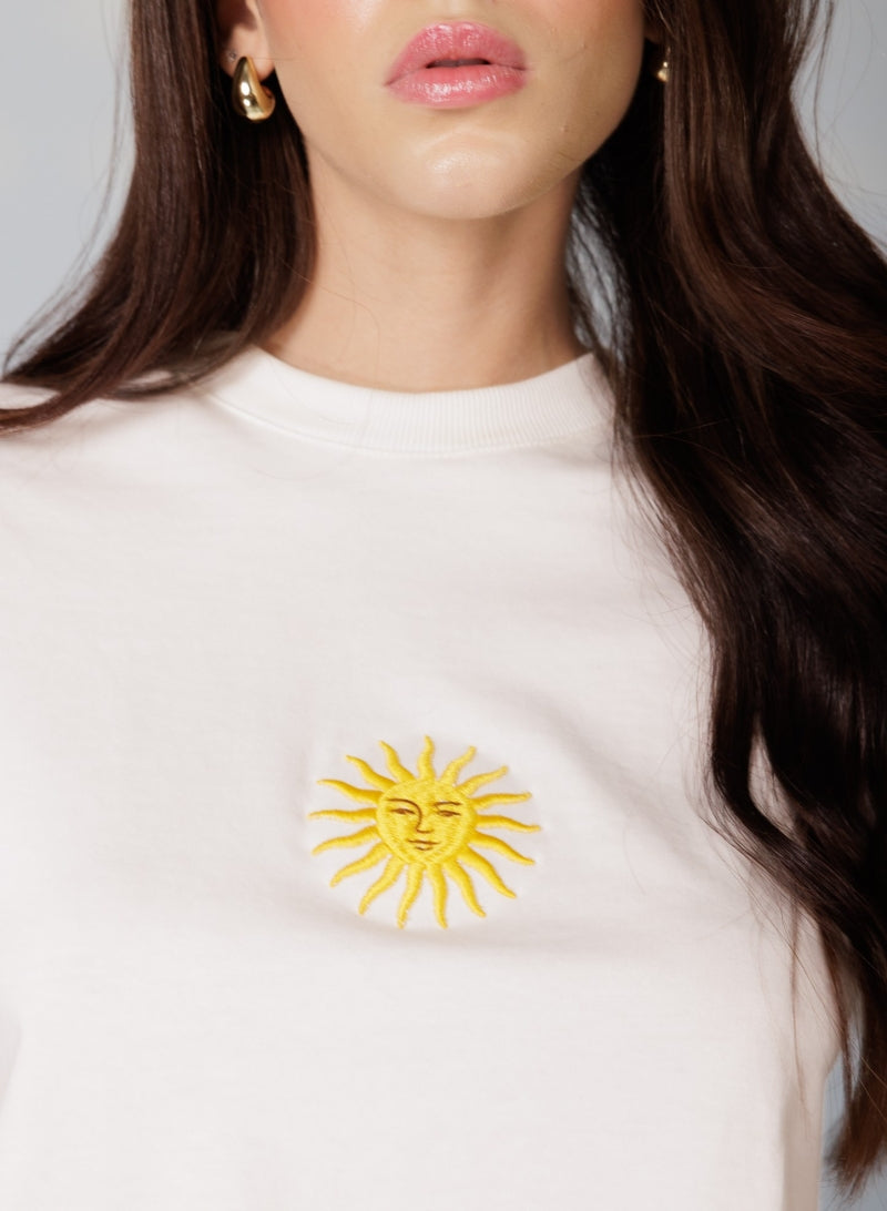 Solar Embroidered T-Shirt