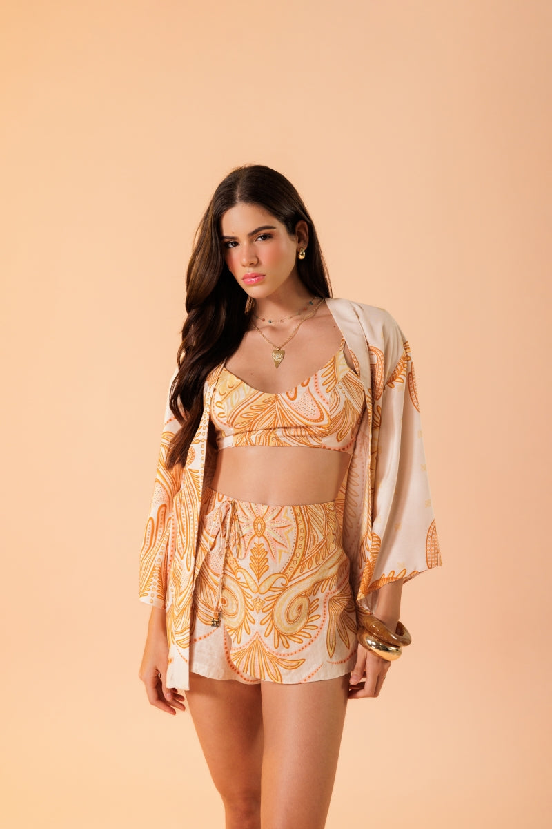 Tropical Kimono