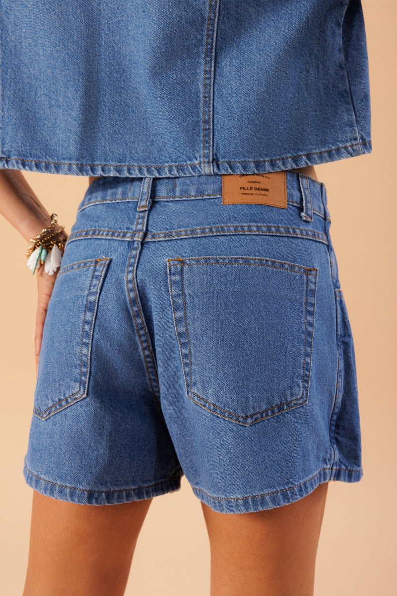 Summer Denim Skort