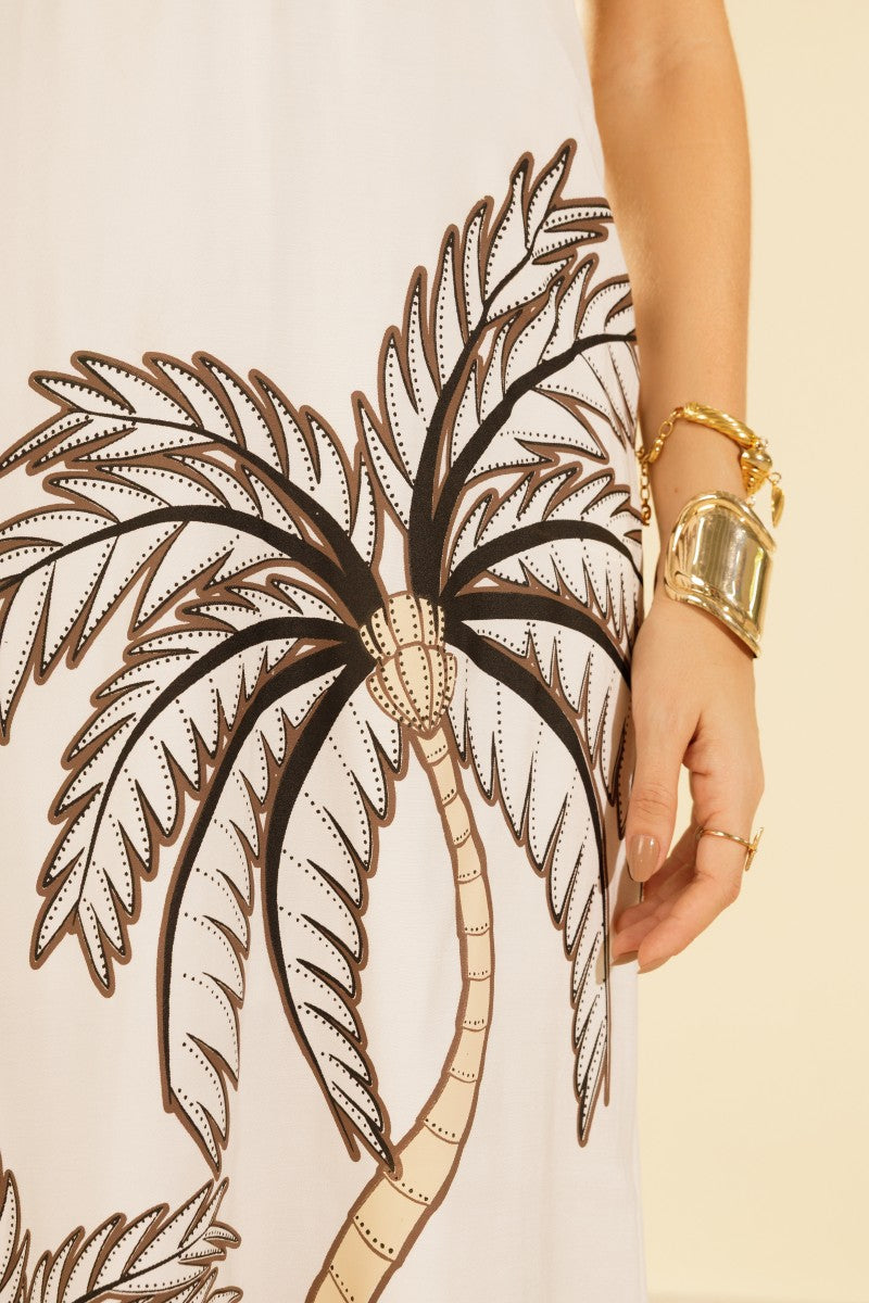 Golden Breeze Long Dress