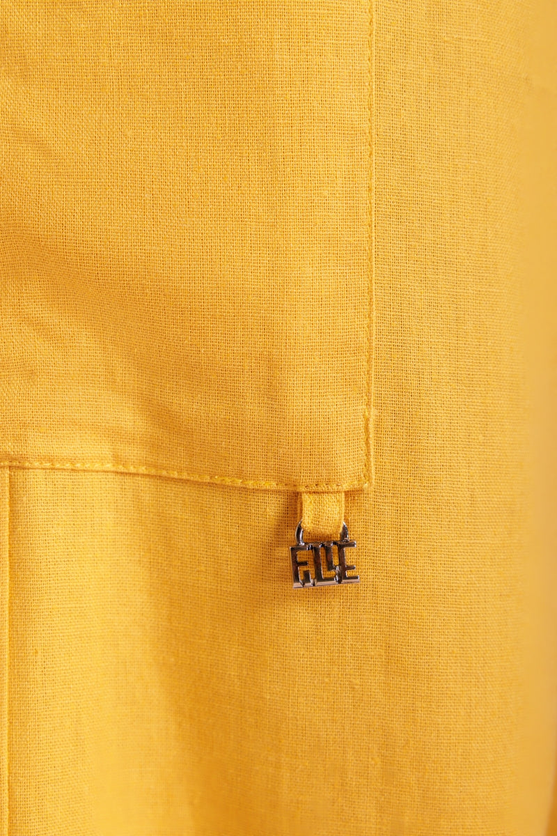 Mustard Tailored Trousers