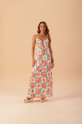 Tropical Shell Long Dress
