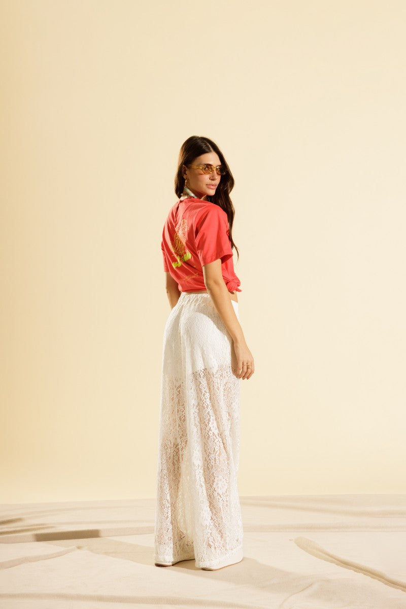 Summer Light Lace Pants