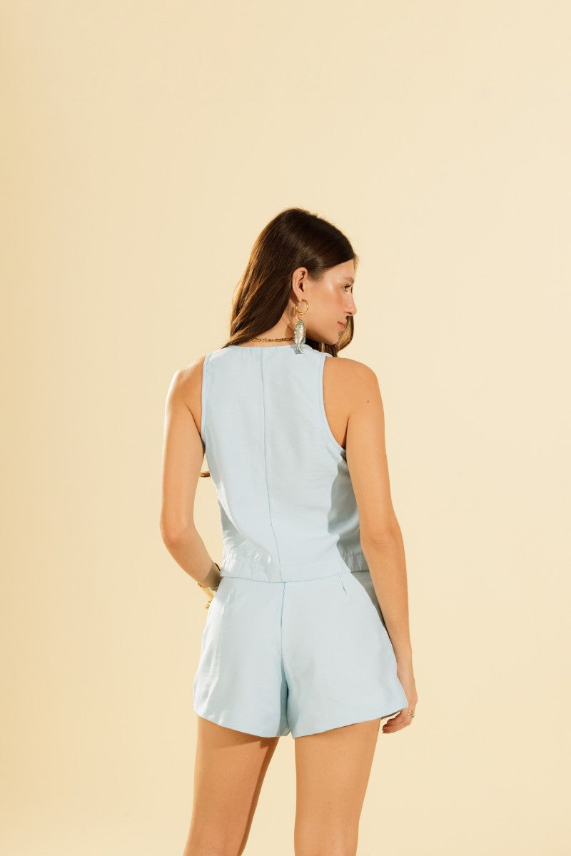 Blue Solare Vest