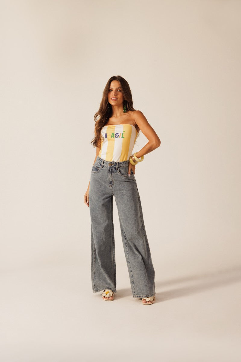Brasileirissima Cropped Top